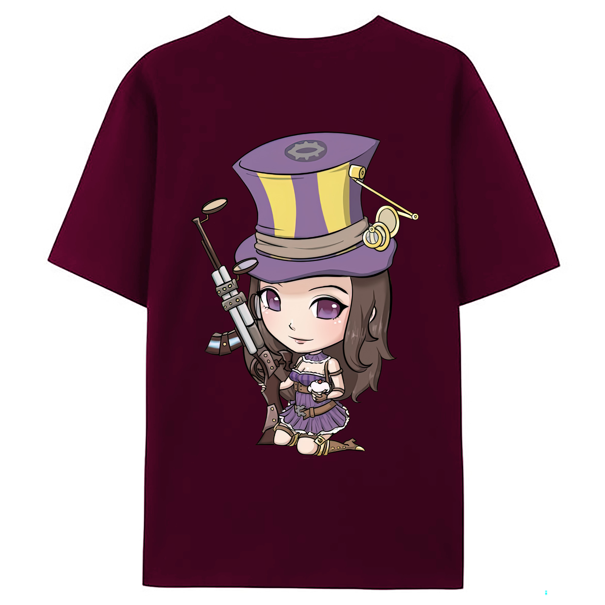 （画像用） リーグ・オブ・レジェンド League of Legends LOL レディース半袖Tシャツ(バックプリント)